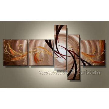 Handmade Modern Art Abstract Oil Painting on Canvas (XD5-049)